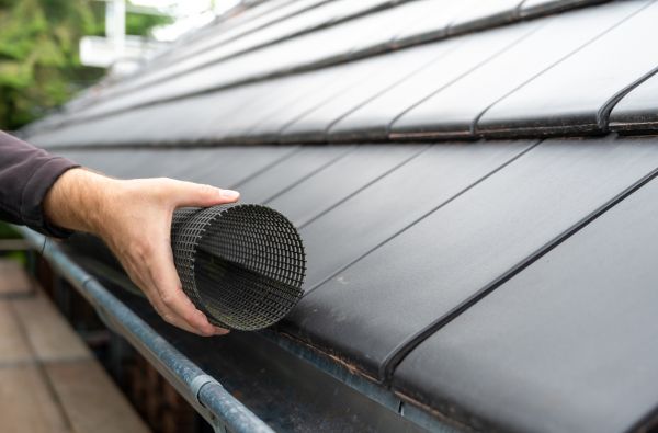 Gutter Mesh Installation in Plant City